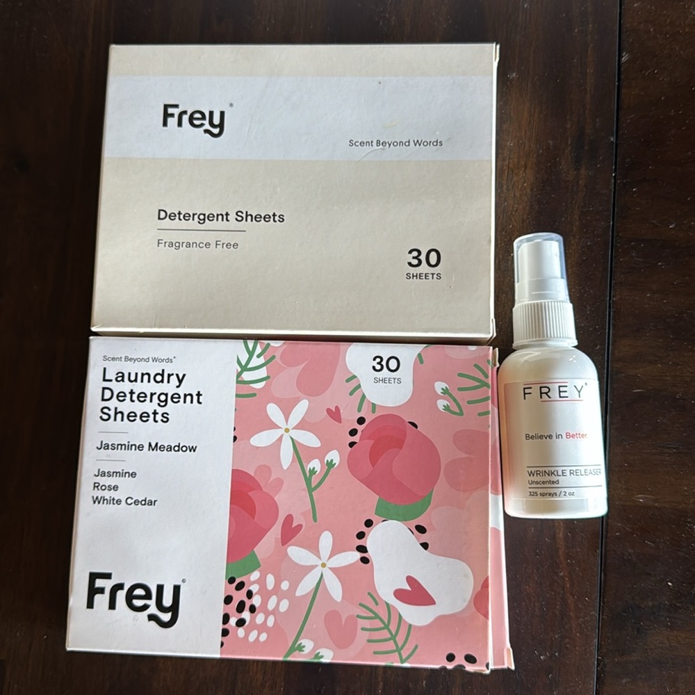 Frey Laundry detergent sheets